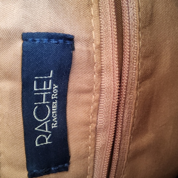 RACHEL Rachel Roy Peach Backpack with Buckke & Chain And Pockets Galore! - Picture 14 of 16